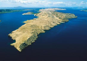 eiland in Kroatie
