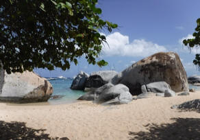 prachtig strand BVI