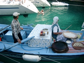 Pannekoek boot met heerlijke Turkse pannekoeken