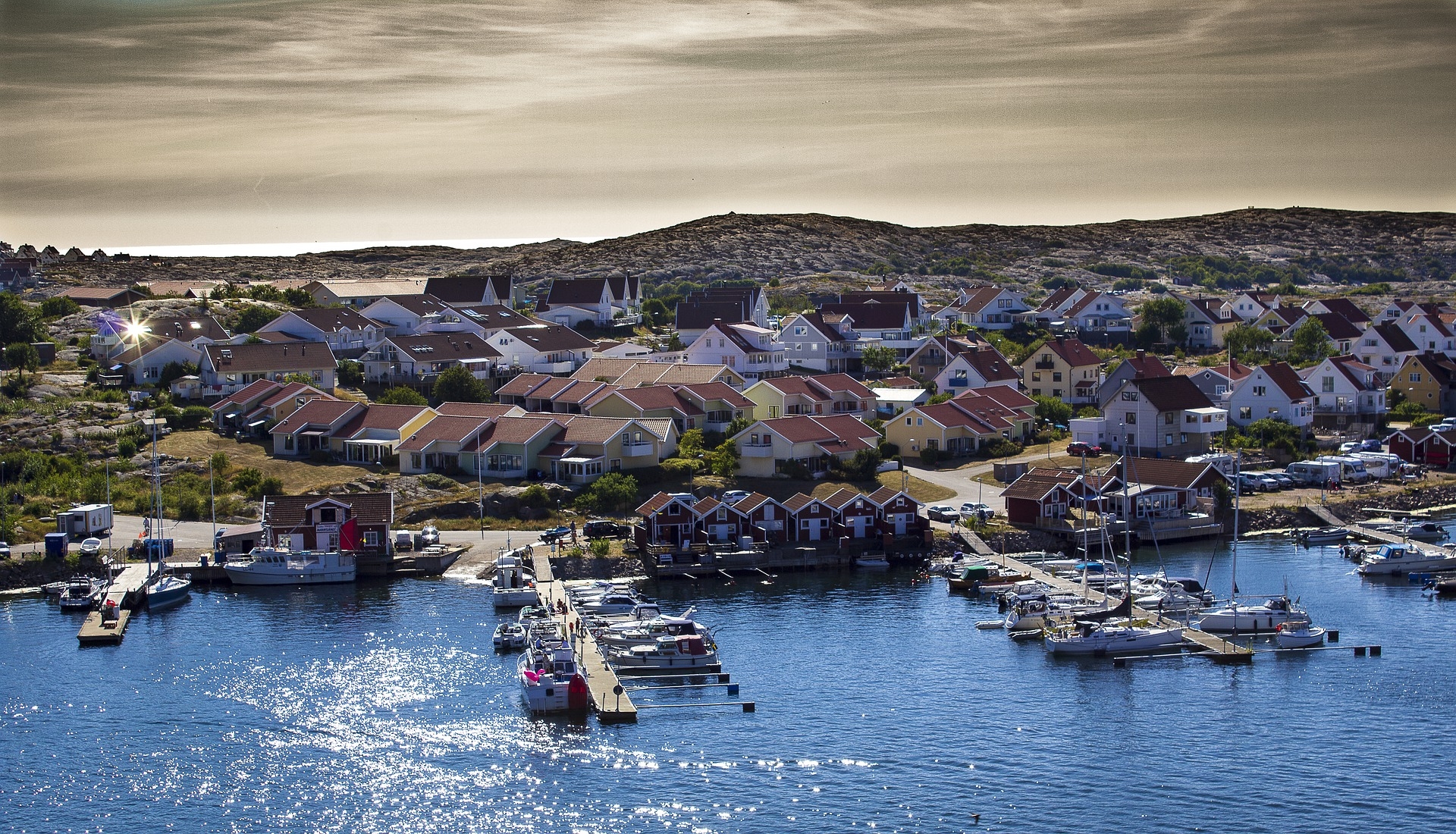 typisch havenstadje Zweden